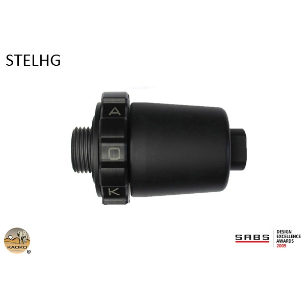 Kaoko Kaoko Throttle Stabilizer for the Moto-Guzzi Norge 1200 GT 8V (-2014), Stelvio 1200 GT 8v (-2014), Norge 850 (With OEM Hand guards), Stelvio 1200 NTX (with OEM hand guards)